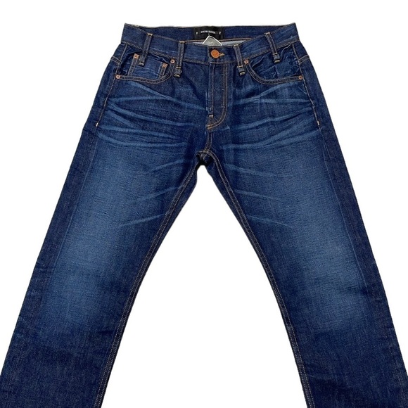 Calvin Rucker Jeans Women's 26 Blue NWT Love Me Boyfriend Buttons Faded Denim - Picture 2 of 11